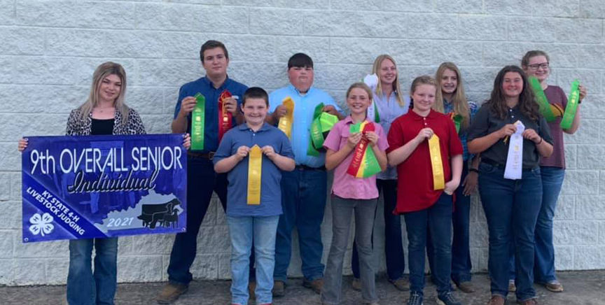 Local 4-Hers place in state livestock judging contest